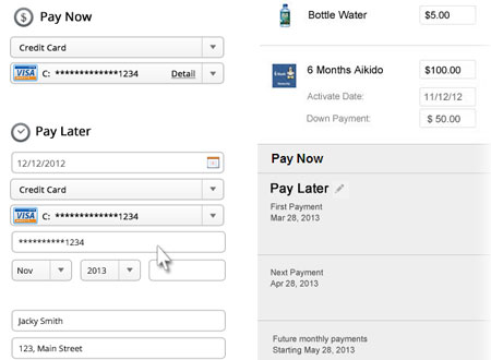 Collect payments and measure performance